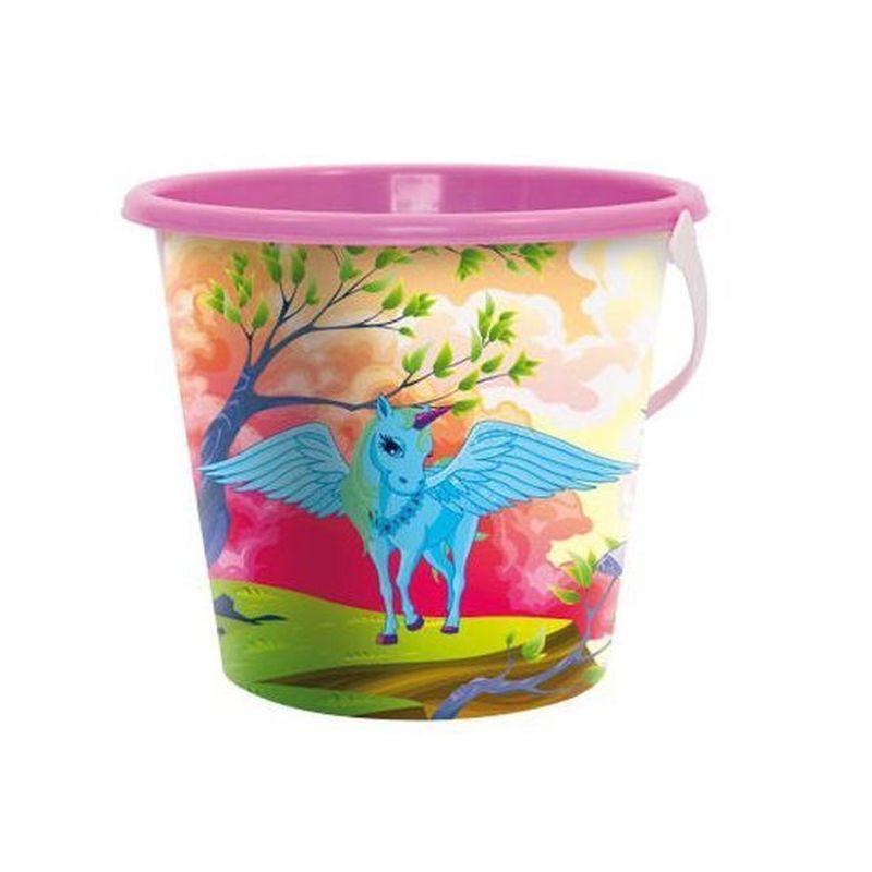 SECCHIELLO MAGIC UNICORN D.18CM H.15CM EAN 8002936907004 INGROSSO SECCHIELLI MARE VUOTI