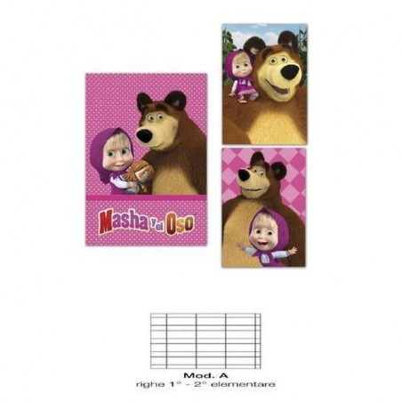 INGROSSO QUADERNO MAXI MASHA BEA