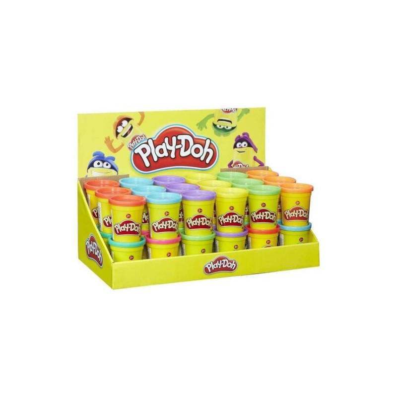 PLAYDOH VASETTO SINGOLO 112G COLORI ASS. EAN 5010994966324 INGROSSO PASTA PER MODELLARE DIDO