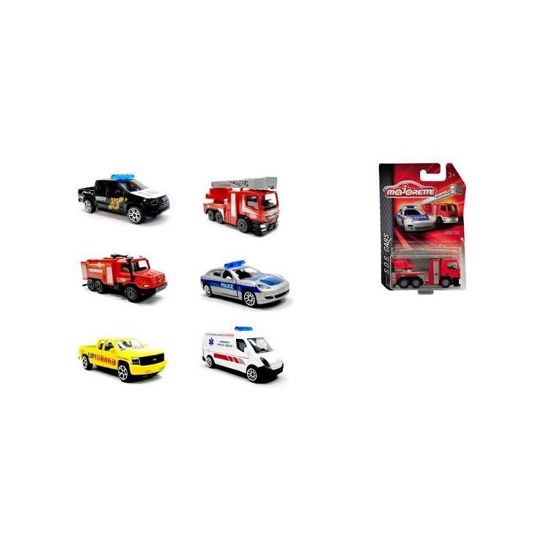 MAJORETTE SOS VEICOLO 1:64 6ASS. EAN 3467452035832 INGROSSO MODELLINI AUTO