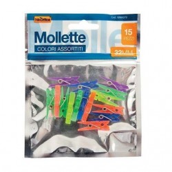 INGROSSO MOLLETTE FLUO ASS. 15PZ