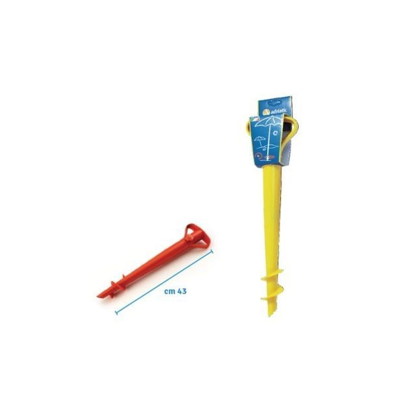 PICCHETTO PLASTICA SPIAGGIA CM.43 EAN 8002936294005 INGROSSO OMBRELLONI