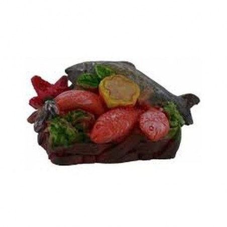 INGROSSO CESTO CON PESCE CM. 5X3