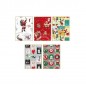 CARTA REGALO NATALE 100X140 C.50 EAN 8009162313401 INGROSSO BUSTE E CARTA REGALO NATALIZIA