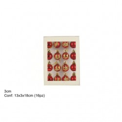 INGROSSO PALLINE 3CM SET 16PZ DE