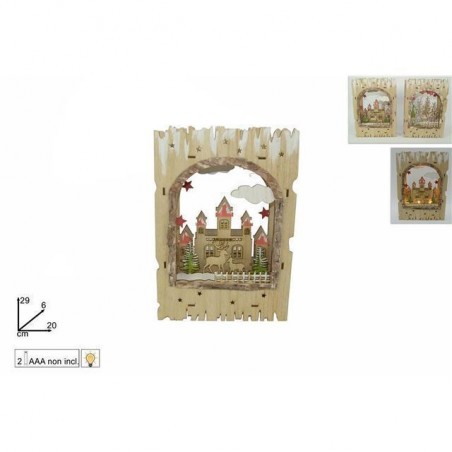 INGROSSO SCENARIO LEGNO PAESAGGI