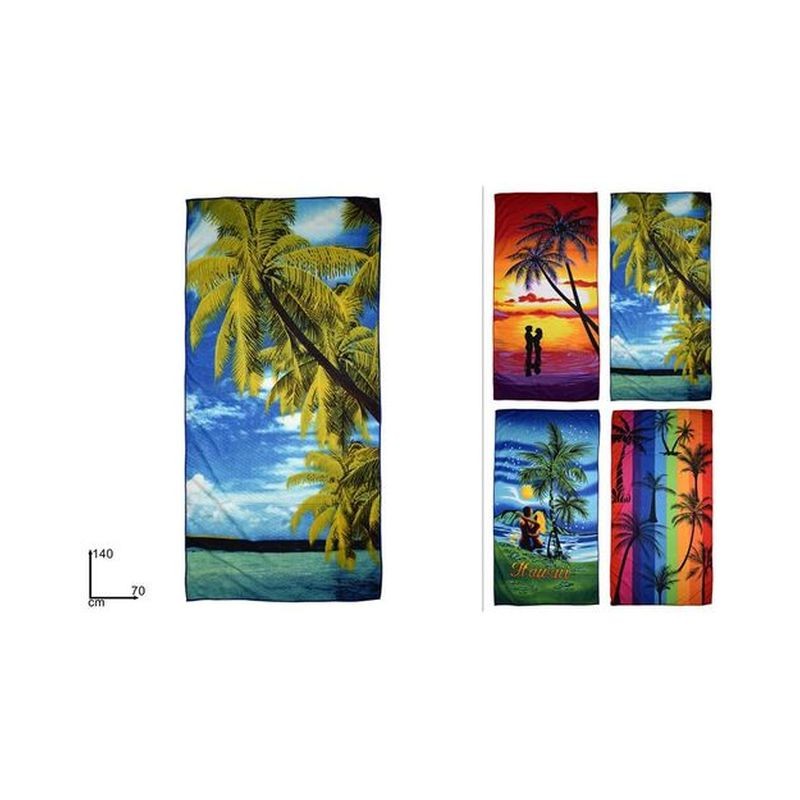TELO MARE 70X140CM COL.ASS. EAN 8034048512234 INGROSSO TELI MARE E STUOIE