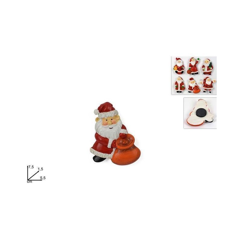 CALAMITA BABBO NATALE 6ASS EAN 8053482044538 INGROSSO CALAMITE NATALIZIE