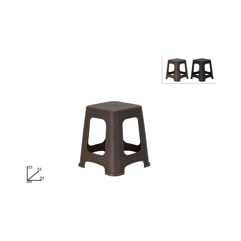 SGABELLO PICCOLO 2COL. EAN 8034048593813 INGROSSO ARTICOLI IN PLASTICA PER CASALINGHI