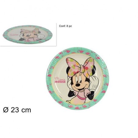 INGROSSO PIATTI CARTA 8PZ 23 CM
