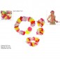 GHIRLANDA + CORONA + BRACCIALI HAWAIIANI EAN 8033113228056 INGROSSO HAWAII ACCESSORI