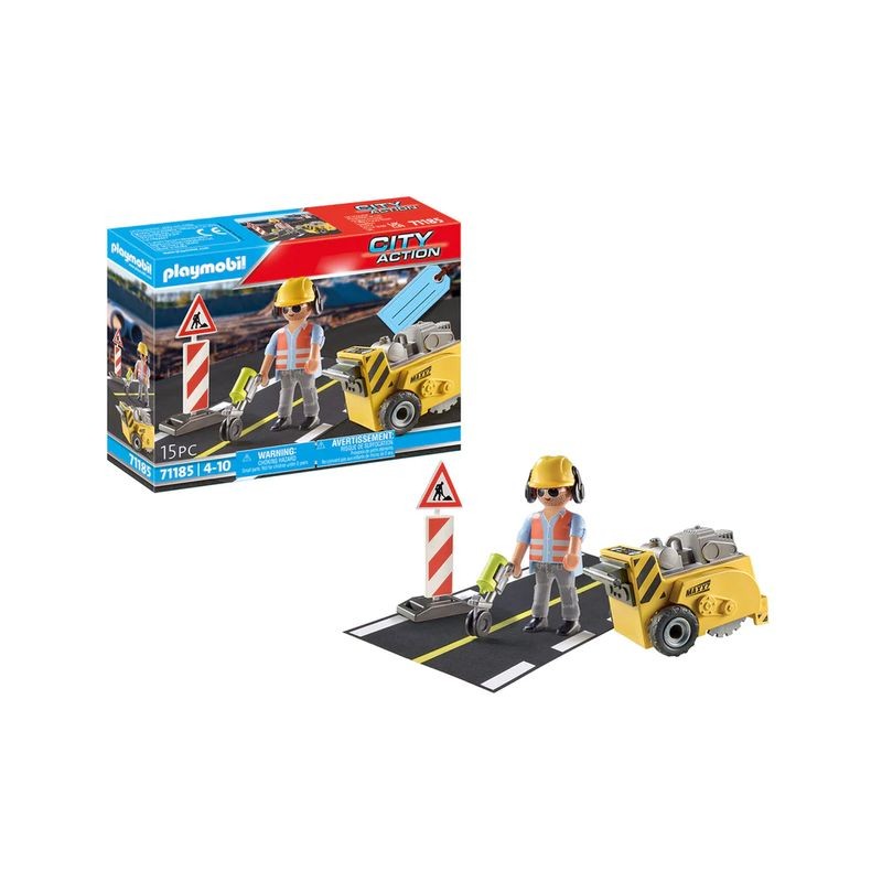 PLAYMOBIL 71185 MANUTENZIONE STRADALE EAN  INGROSSO PLAYMOBIL CITY ACTION