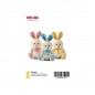 CONIGLIO H20CM 3 ASS. C/FIOCCO E ZAMPE EAN 8009549257403 INGROSSO PELUCHE PASQUALI
