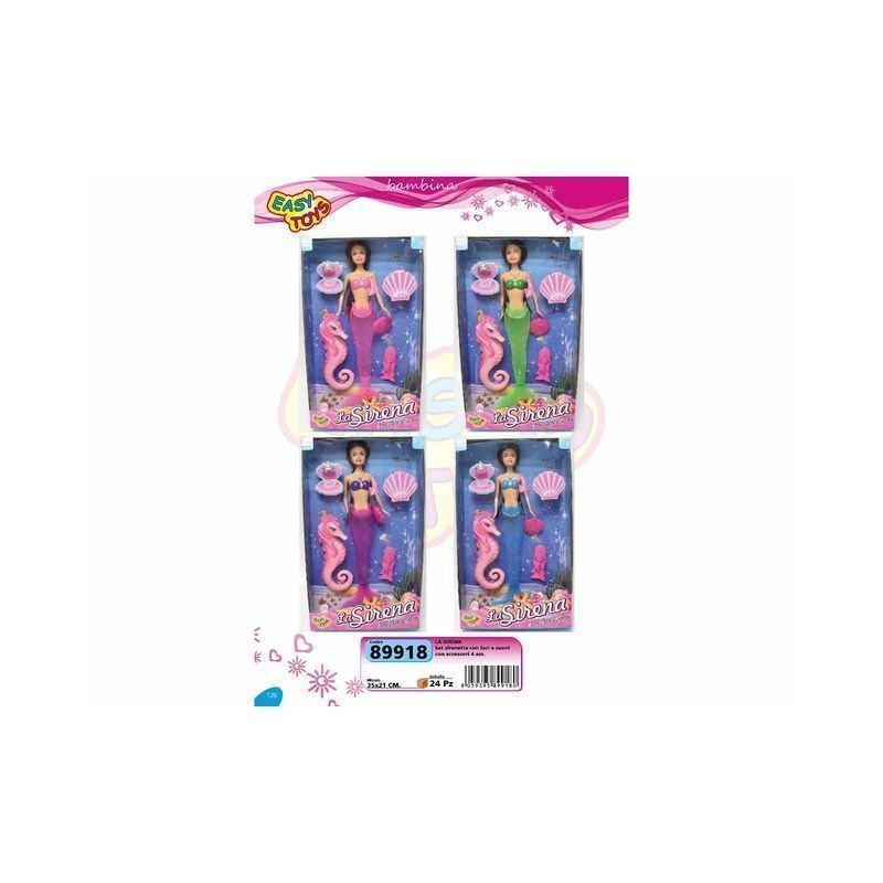SIRENETTA IN SCATOLA LUCI/SUONI EAN 8059395899180 INGROSSO BAMBOLE ECONOMICHE