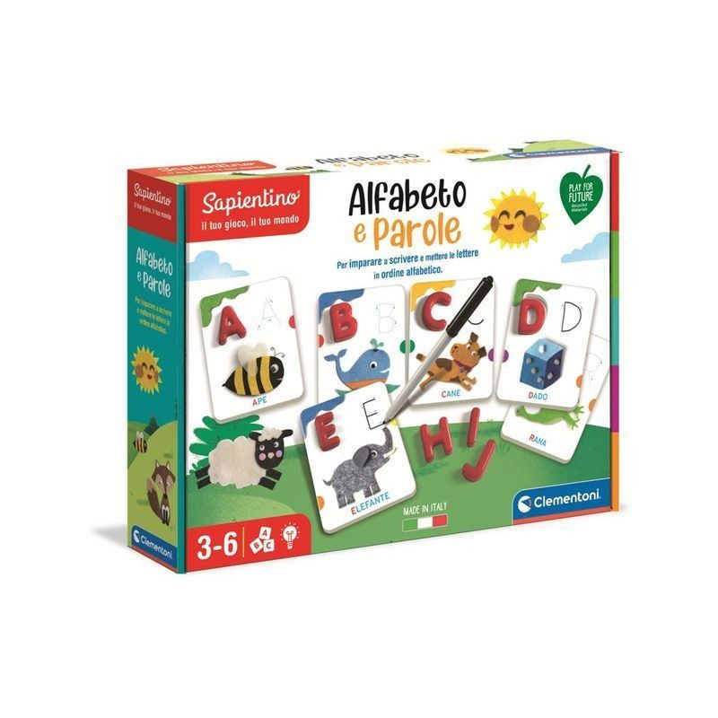ALFABETO E PAROLE EAN  INGROSSO GIOCHI SAPIENTINO