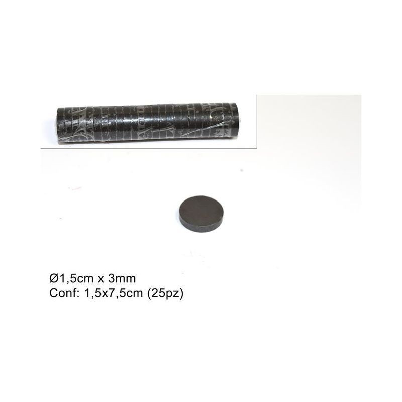 MAGNETE 1,5CM x3MM PZ.25 GS35303 EAN 8034048283226 INGROSSO VITI E CHIODI
