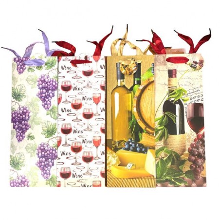INGROSSO BORSA BOTTIGLIA WINE CM