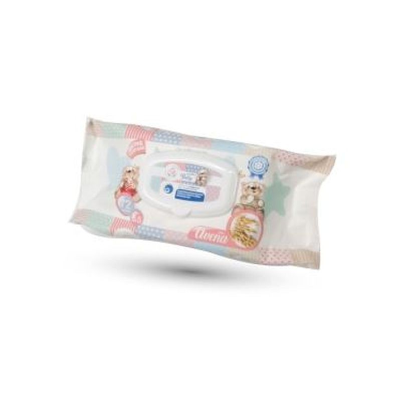 SALVIETTE BABY AVENA 72PZ EAN 8059174597542 INGROSSO DETERGENTI E SALVIETTE