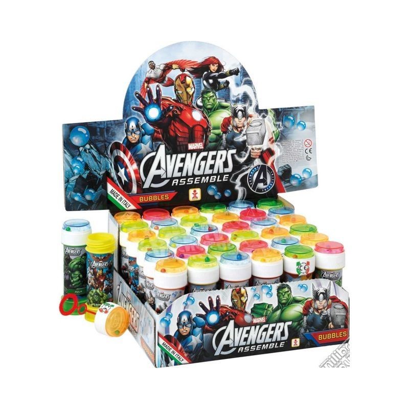 AVENGERS BOLLE SAPONE - 4ASS. C.36 EAN  INGROSSO BOLLE SAPONE E ACCESSORI