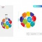 PIATTI CON PALLONCINI 23CM 6PZ EAN 8058617852453 INGROSSO PIATTI PER PARTY