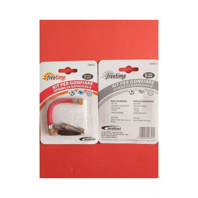 CANTINI KIT PER GONFIARE EAN 8008240203214 INGROSSO GONFIATORI CANOTTI