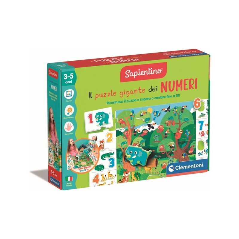 PUZZLE GIGANTE DEI NUMERI EAN 8005125168750 INGROSSO GIOCHI SAPIENTINO PUZZLE GIGANTE DEI NUMERI EAN 8005125168750 INGROSSO GIOCHI SAPIENTINO
