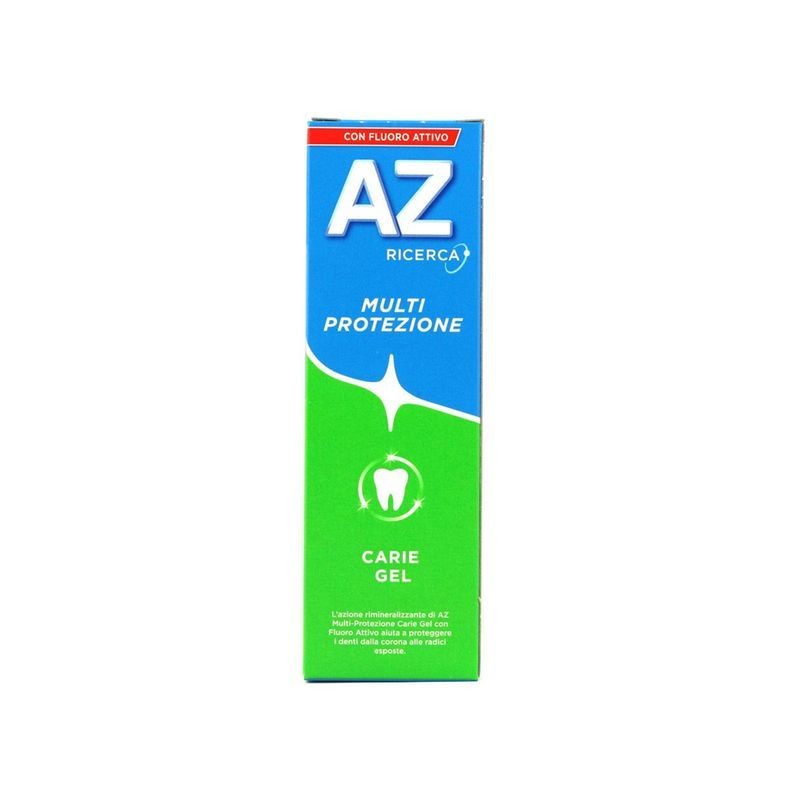 AZ DENT PROTEZIONE CARIE GEL 75ML EAN 8006540363812 INGROSSO ARTICOLI IGIENE ORALE