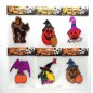 VETROFANIA H20X15CM 6ASS. HALLOWEEN EAN 8021029847652 INGROSSO DECORAZIONI HALLOWEEN