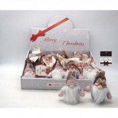 INGROSSO GNOMO DA APP. H.12CM GR