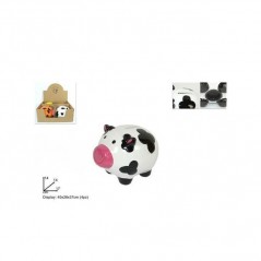 INGROSSO SALVADANAIO MUCCA 17CM