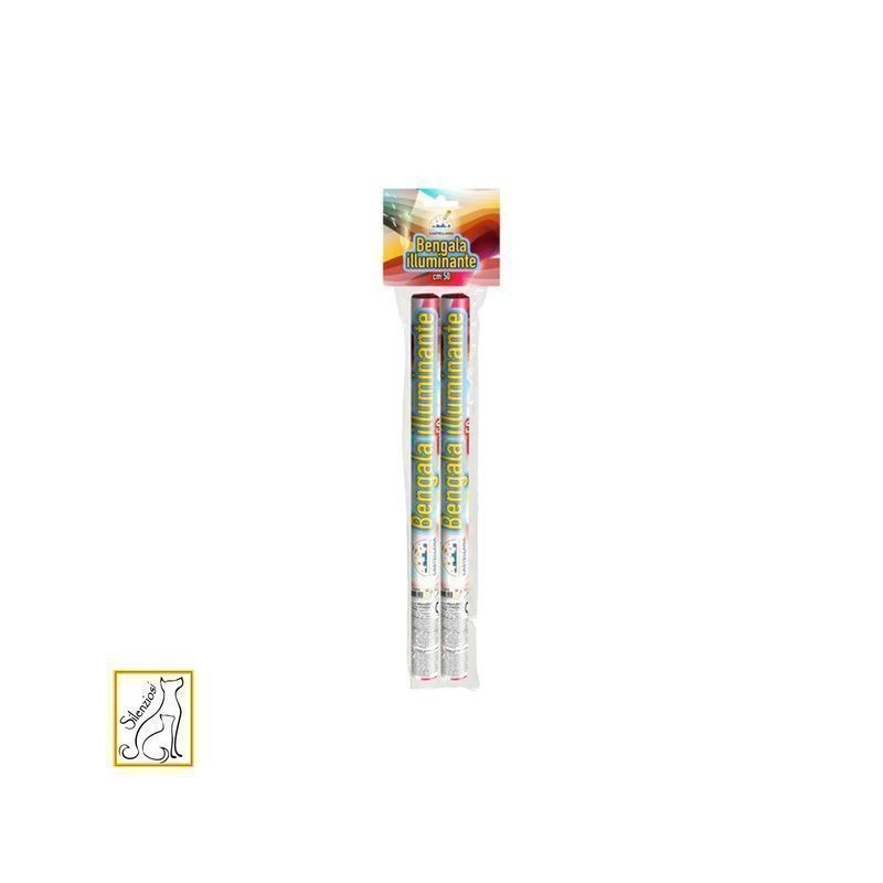 BENGALA ILLUMINANTE CM.50 2 PZ C.36 EAN 8023993862181 INGROSSO BENGALA