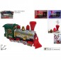 TRENO NATALIZIO C/LUCE/MUSICA/MOVIMENTO EAN 8053482245737 INGROSSO PISTA TRENINO