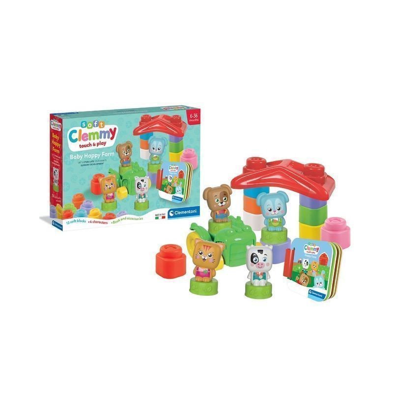 SOFT CLEMMY - HAPPY FARM EAN 8005125178841 INGROSSO BABY CLEMENTONI SOFT CLEMMY - HAPPY FARM EAN 8005125178841 INGROSSO BABY CLEMENTONI