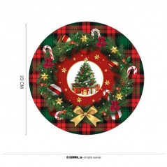 INGROSSO PIATTI CARTA CM.23 PZ.6