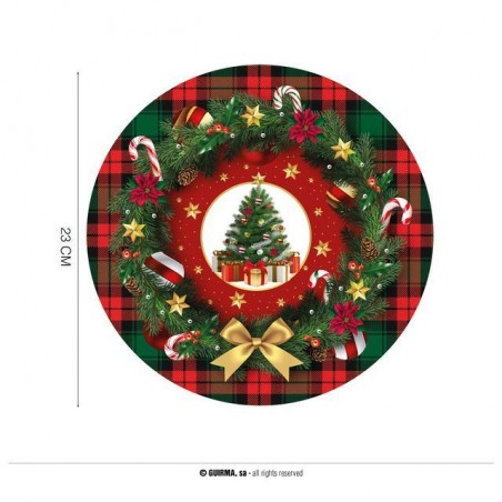 INGROSSO PIATTI CARTA CM.23 PZ.6