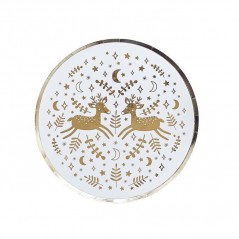 INGROSSO PIATTINI CARTA PZ.8 NAT