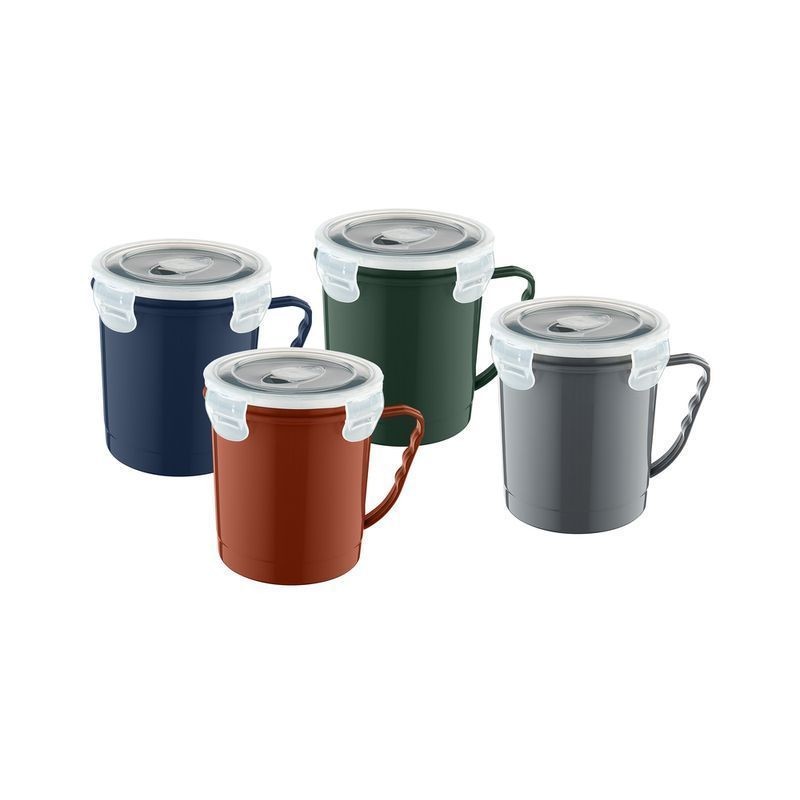 TAZZA MUG MICROONDE C/COPERCHIO 700ML EAN 8027458160737 INGROSSO TAZZE