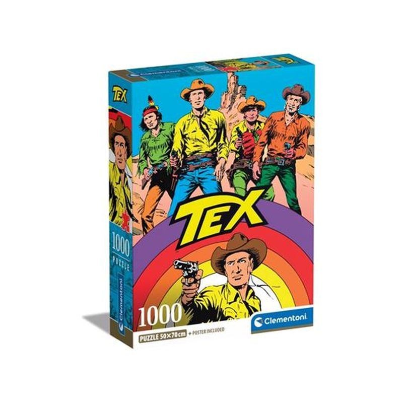PUZZLE PZ.1000 TEX COMPACT 39841 EAN  INGROSSO PUZZLE CLASSICI