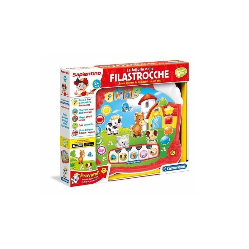 LA FATTORIA DELLE FILASTROCCHE +2 12068 EAN 8005125120680 INGROSSO GIOCHI SAPIENTINO