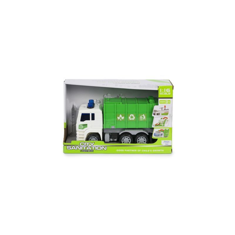 AUTOCOMPATTATORE 1:16 FRIZ. LUCI SUONI EAN  INGROSSO MODELLINI AUTO