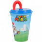 BICCHIERE C/CANN. 430ML SUPER MARIO EAN 8412497214303 INGROSSO ACCESSORI PRIMA INFANZIA
