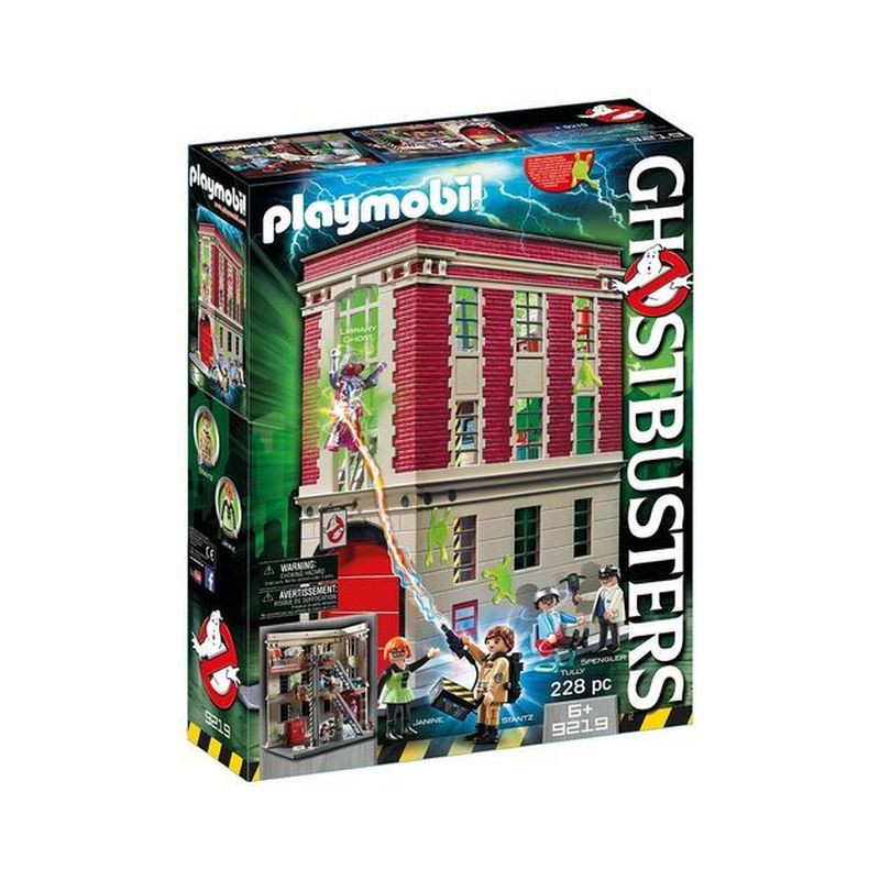 PLAYMOBIL 9219 CASERMA GHOSTBUSTERS +6A 45X27,5X45,5CM EAN 4008789092199 INGROSSO PLAYMOBIL GHOSTBUSTERS