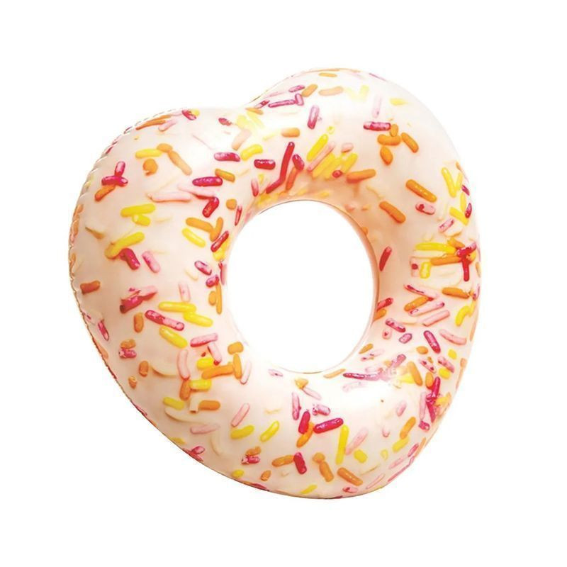 CIAMBELLA DONUT CUORE CM 94X89X25 I.12 EAN  INGROSSO SALVAGENTI GONFIABILI