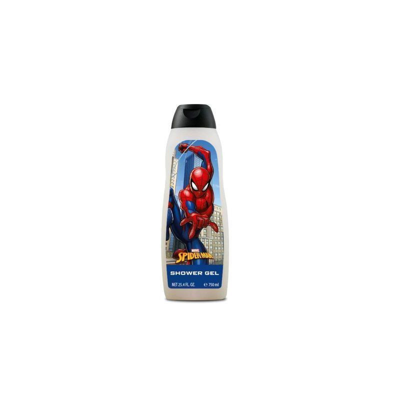 SHOWER GEL SPIDERMAN 750ML EAN 8411114093802 INGROSSO GEL E TINTURE PER CAPELLI