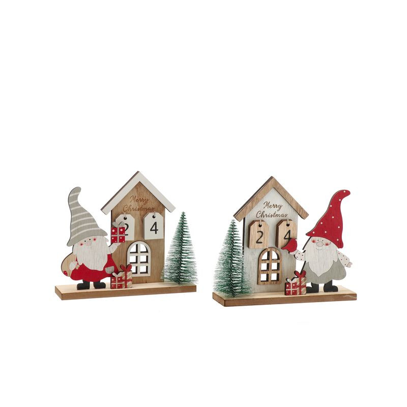 CALENDARIO AVVEN M.CASA A2M NAT 18X5XH16 EAN 8057586091849 INGROSSO ACCESSORI PER IL PRESEPE