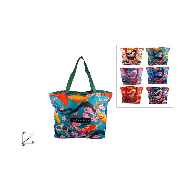 BORSA MARE PESCI E FIORI EAN 803448598269 INGROSSO BORSE MARE