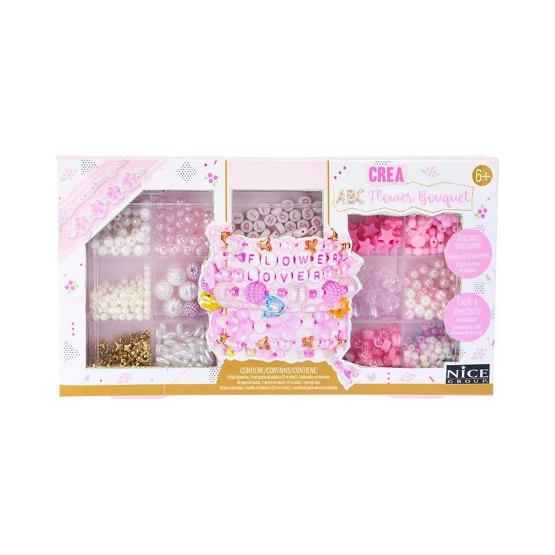 PERLINE ABC FLOWER BOUQUET EAN 8056779870490 INGROSSO GIOCATTOLI PER BAMBINE