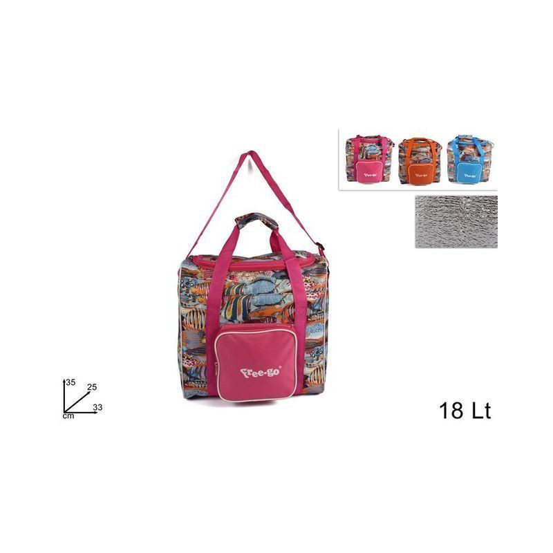 BORSA FRIGO 18LT INT.ALL.UM. FANT.PESCI EAN 8034048540633 INGROSSO BORSE FRIGO