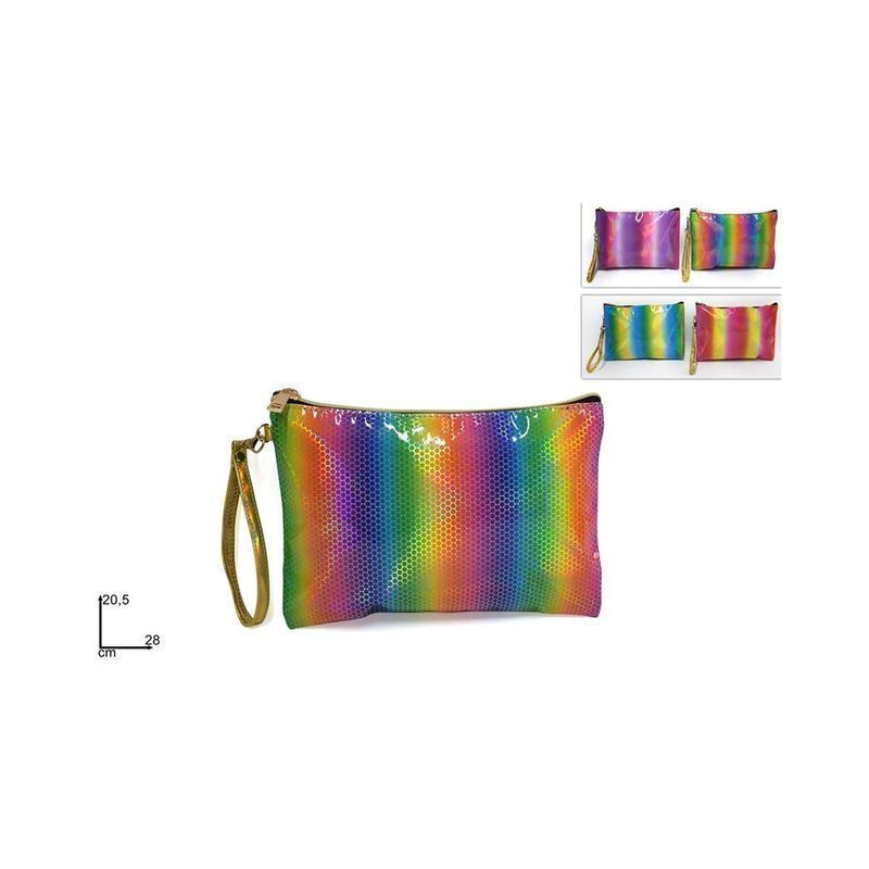 BUSTINA 28X20,5CM MULTICOLOR EAN 8034048566015 INGROSSO POCHETTE
